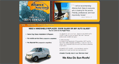 Desktop Screenshot of allianceautoglass.com